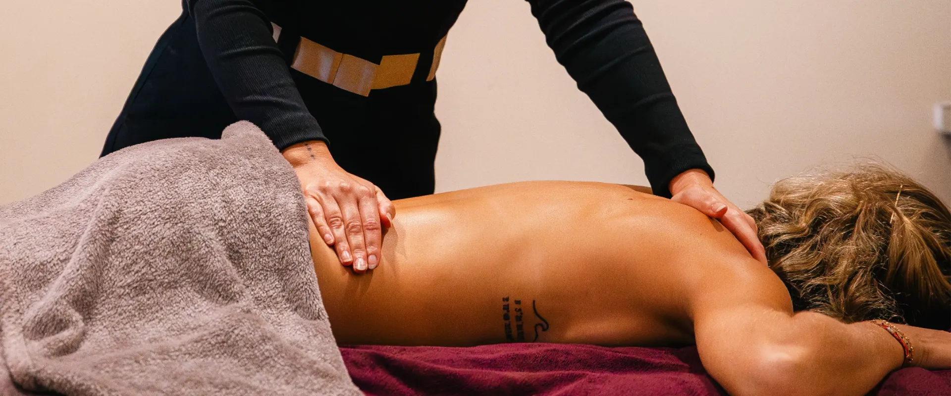Banniere massage